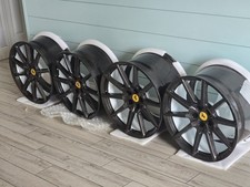 Set 4 Carbon Fiber Wheels Ferrari F8 812 Sf90 488 Ff F12 California Purosangue