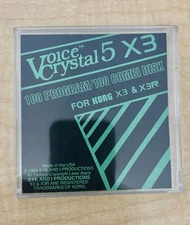 Korg X3 Voice Crystal Floppy Disk