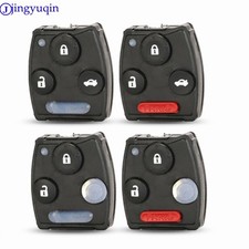 2 3 4 Buttons Keyless Entry Remote Car Key Fob for Accord 2003-2007
