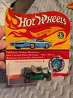 Hot Wheels Redline Hot Heap New On Card Green