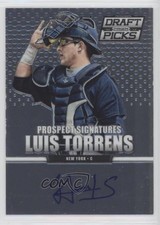 2013 Prizm Perennial Draft Picks Prospect Signatures Luis Torrens #57 Auto 06bg
