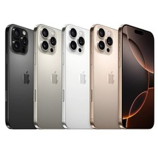 Apple iPhone 16 Pro 128 256 512 1TB Wüstensand Natur Weiß Schwarz - SEHR GUT