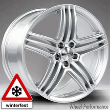 17 Zoll W12 Alufelgen 7,5x17 5x114,3 ET45 silber für Honda