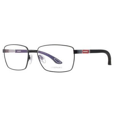 Chopard Men's 57mm Shiny Palladium Black Eyeglasses VCHG88570583