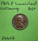 1909-P VDB Lincoln Cent / Penny 1c AU About Uncirculated Old Cleaning