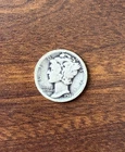 1921-D Mercury Dime, About Good/Good Condition! See picture! Key Date!