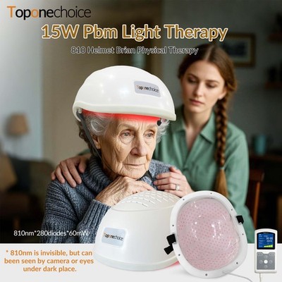 810nm Near Infrared Light Therapy Helmet NIR Red Light for Brain Health Home Use