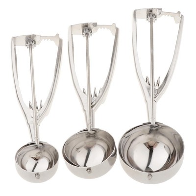 Set Mit 3 Eisportionierer-Auslöser Für Fleisch-Frucht-Keks-Wassermelone