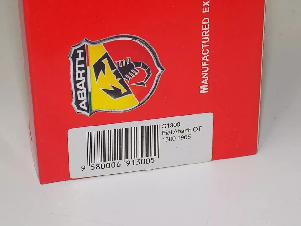 SPARK 1965 Fiat Abarth OT 1300 1/43 S1300 - Immagine 3 di 3