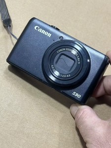 Canon PowerShot S90 10.0MP Fotocamera Digitale Compatta Nera Funzionamento Co Canon PowerShot S90 10.0MP Fotocamera Digitale Compatta Nera Funzionamento Co