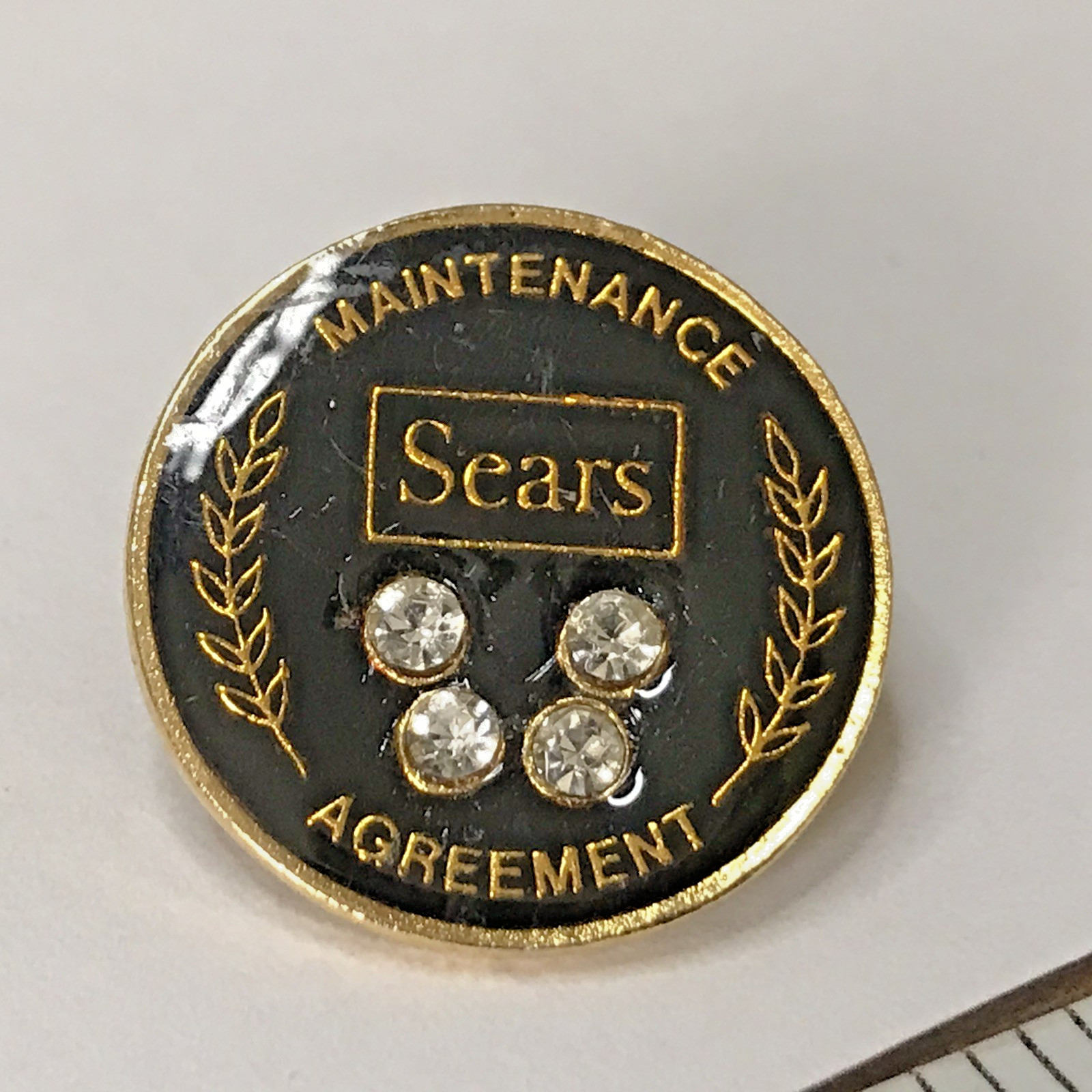 Sears Maintenance Agreement 40 Year Employee Service Award Pin (S3)