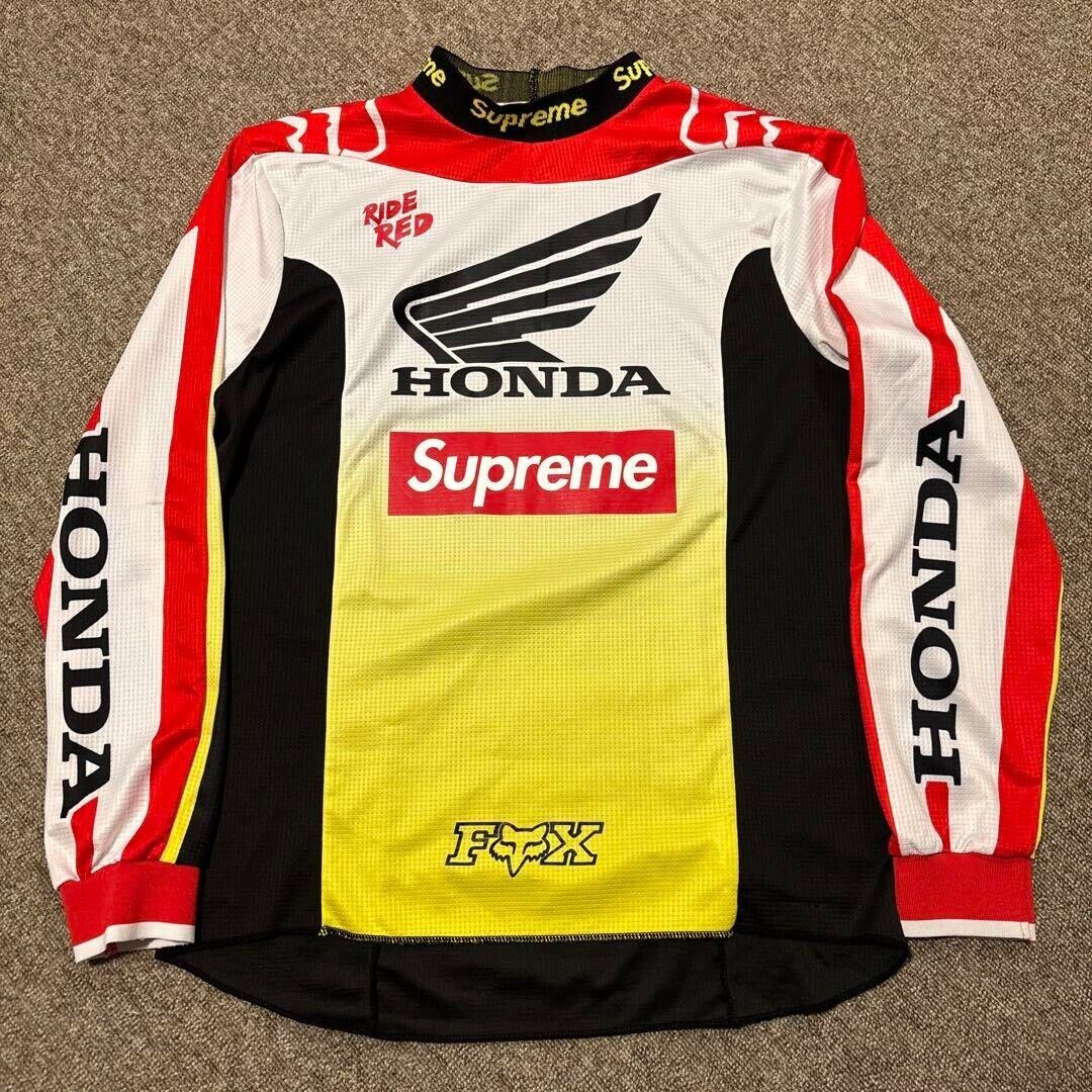 HONDA × Supreme Off-Road Shirt Long Sleeve Size:M NM HONDA × Supreme Off-Road Shirt Long Sleeve Size:M NM