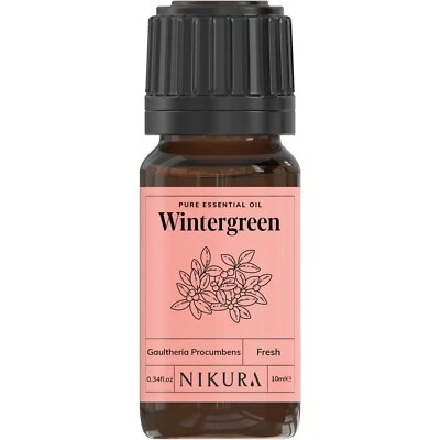 Nikura | Wintergreen Essential Oil 100% Pure 10ml, 50ml, 100ml