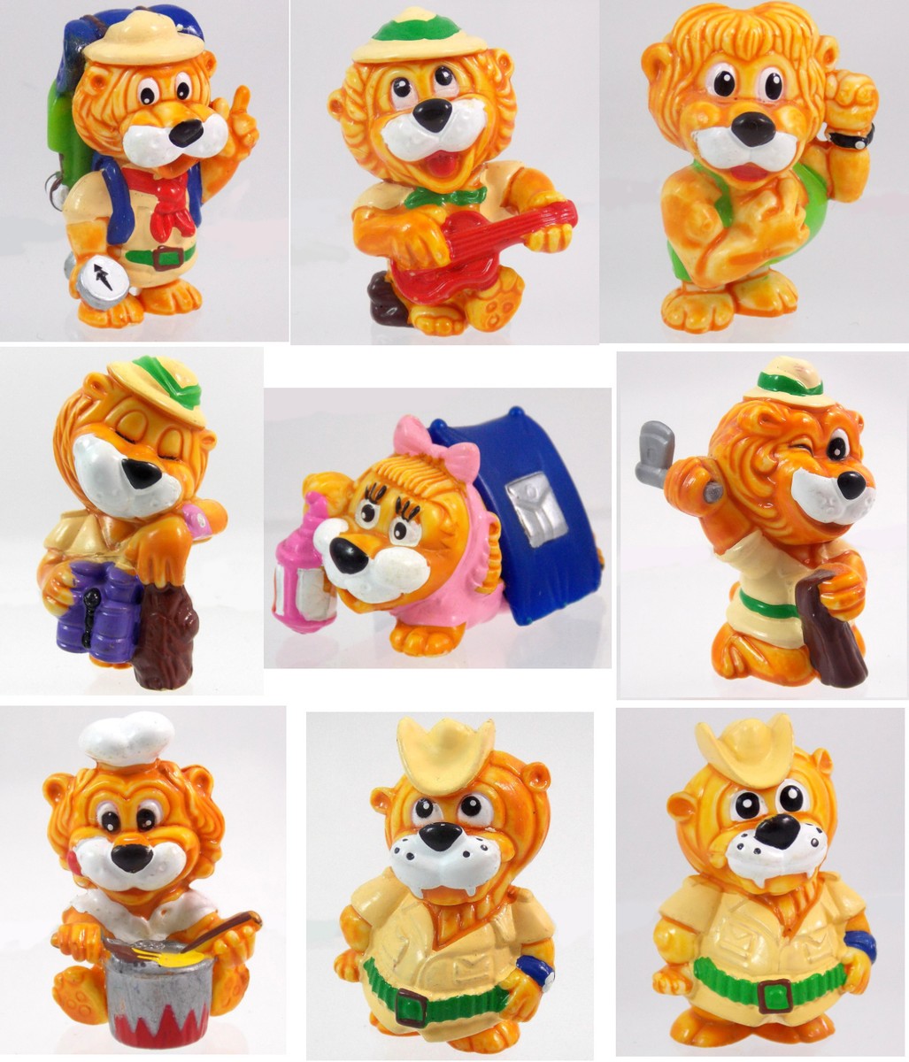 Kinder Überraschung Leo Venturas – Komplettsatz Mit Allen 10 Figuren (1993, Inkl. Beipackzettel)