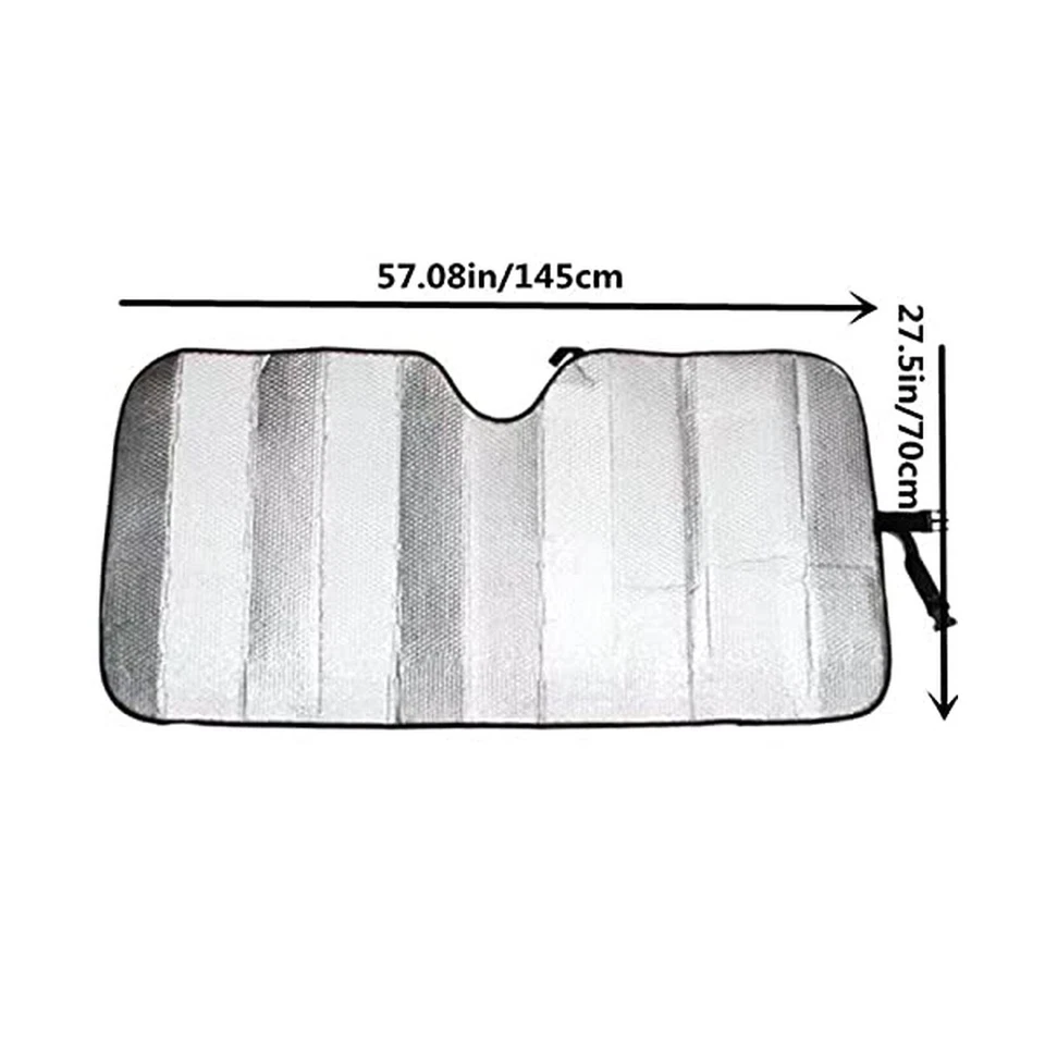 Sun Shade Car Front Windshield Window Sunshade Visor Cover Protector Foldable — 第 2/4 张图片