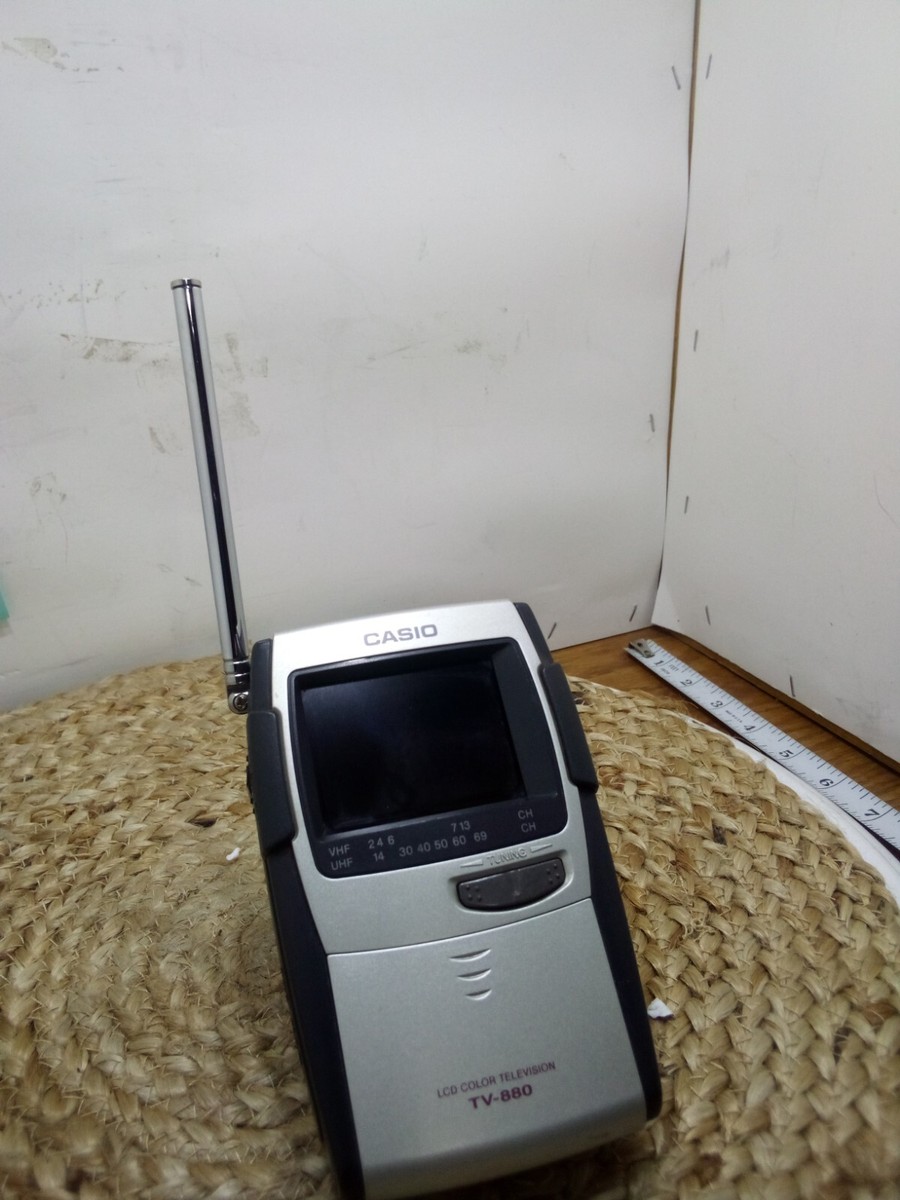 Vintage TV-880 LCD Handheld Color Portable Television | eBay
