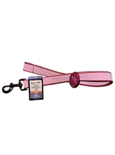 Top Paw Ultra-Reflective Pink Dog Leash 6 Foot