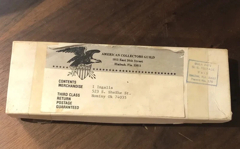 Cuchara ACG George Washington en caja de envío original Mount Vernon Foto 3 de 4