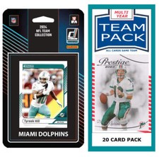 2023 Miami Dolphins 2025 2024 2023 Team Mystery Pack 20 Cards Dan Marino + 2024
