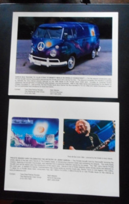 VW Bus-1994 Grateful Dead Photographs 2 pcs-color 8x10