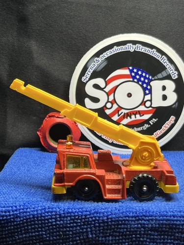 Corgi Juniors Mobile Crane Red Diecast EX Condition No Hook