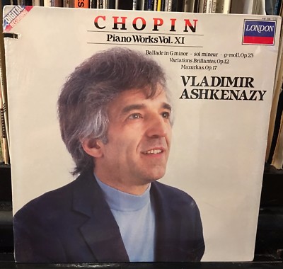 sealed ASHNKENAZY Piano Works Vol XI 1985 LONDON 410258-1