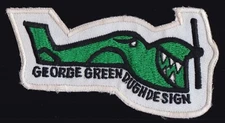 Surfing California George Greenough Design Surfboards Santa Barbara CA Patch SF1