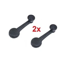 Set of 2 Window Crank Handles For Volkswagen Beetle Karmann Ghia Transporter