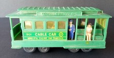 Vintage Green San Francisco Cable Car Toy