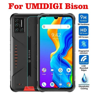 2PCS UMIDIGI Bison Bison X10 Bison 2 Pro GT GT2 Tempered Glass Screen Protector