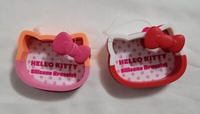 Hello Kitty Silicone Bracelet Set of 2 Sanrio New Tag 2011