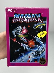 Nintendo NES MagMax Original Box + Manual Only *Some Wear* *No Game*