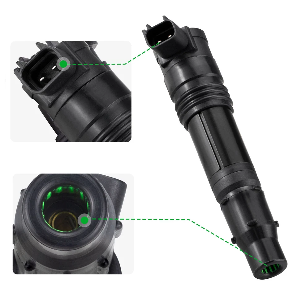 4 Ignition Coils for Kawasaki ZX1400 ZX1000 Ninja ZX-14 ZX-14R ZX14 ZX-10R 04-23 - Image 2 of 4