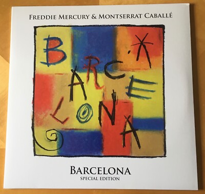 FREDDIE MERCURY & MONTSERRAT CABALLE ~ Barcelona Special ED LTD 180gr 2012 LP NM