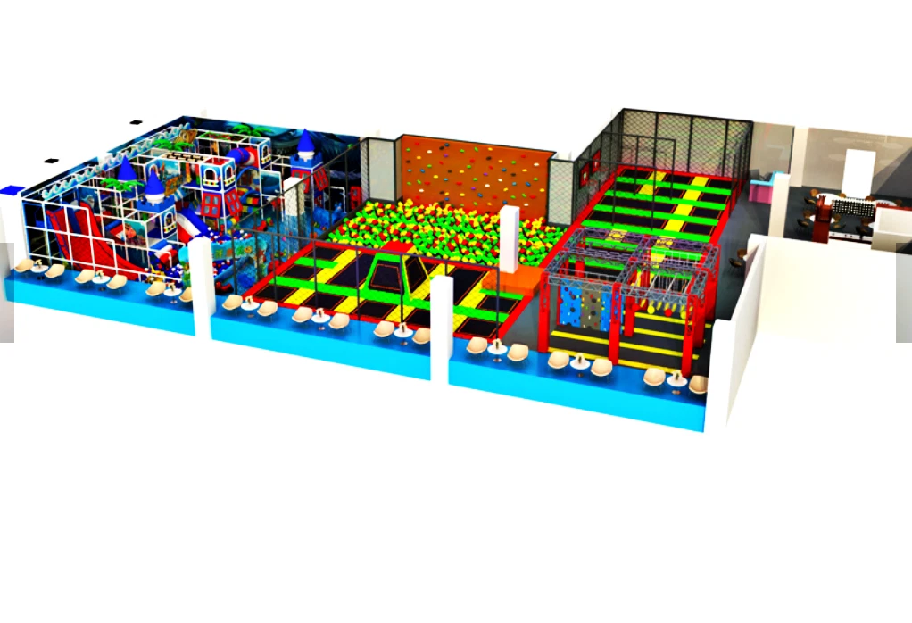 Trampoline Park & Indoor Entertainment with 200 Locations