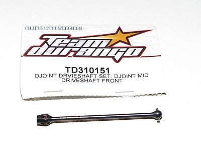 NEW Team Durango Drive Shaft Djoint Set Mid Front DEX410 TD310151 RC Buggy  
