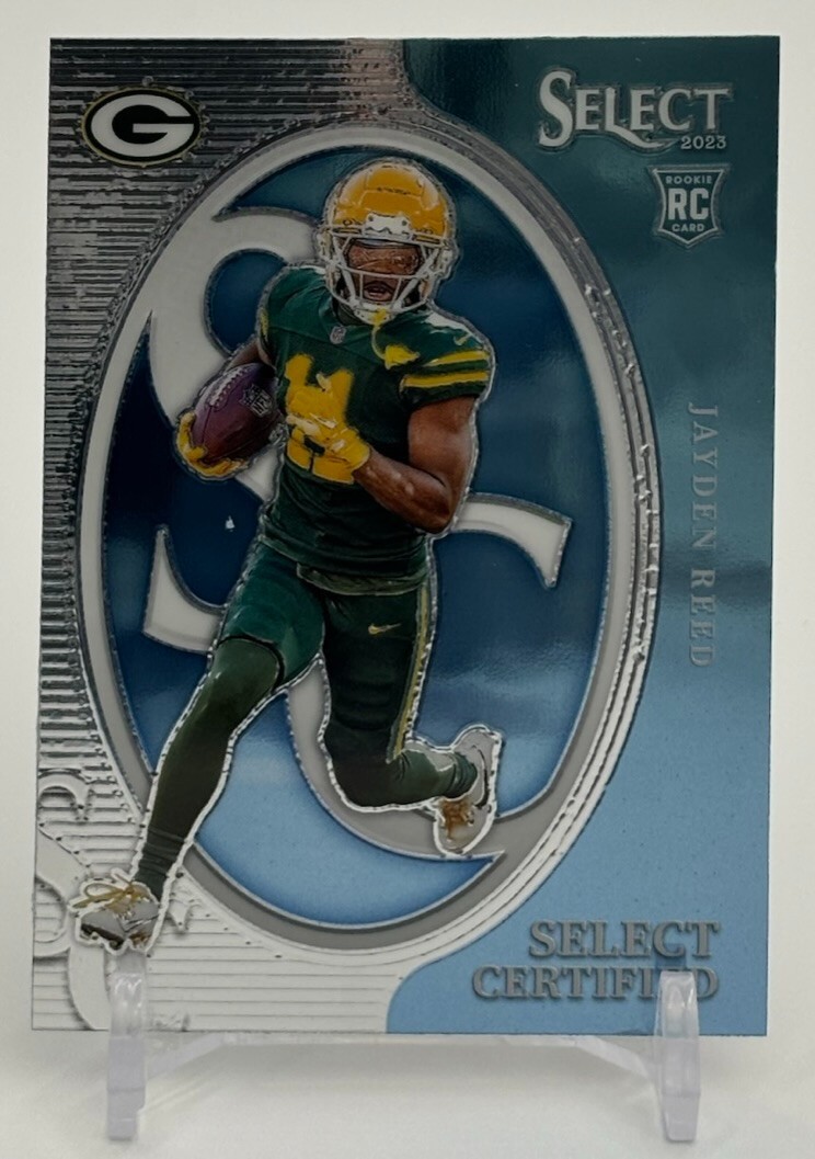 Jayden Reed ROOKIE CARD 2023 Panini Select - Select Certified Rookies #CRO-JRE