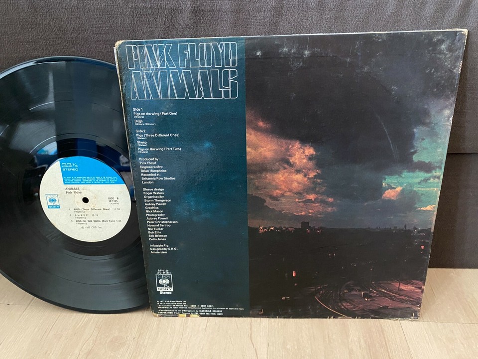 Pink Floyd 33 rpm Philippines 12