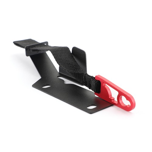 1PC Rear Seat Release Kit Red Strap For Ford Super Crew F-150 2009-2018 - Picture 7 of 12