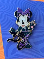 Disney Loungefly Minnie Mouse Halloween Gato Disfraz Pin Nuevo Boxlunch Exc