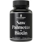 Saw Palmetto + Biotin Advanced 2-in-1 Combo for Hair Growth. Vegan Capsules S...