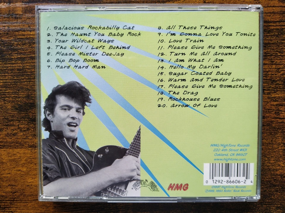 CD: Jimmie Lee Maslon - Salacious Rockabilly Cat (Rock & Roll/Rockabilly) - Bild 2 von 2