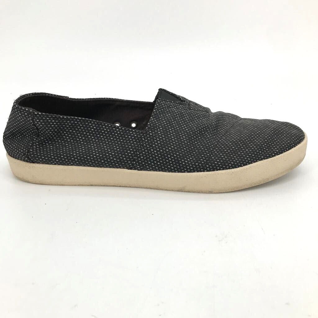 Toms Mens Yarn Dye Lightweight Casual Shoes Avalon Gray Textile