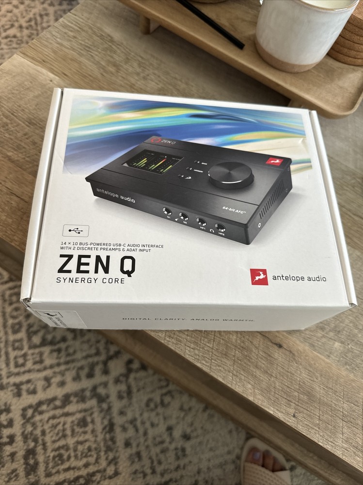 Antelope Audio - Zen Q Synergy Core | 14x10 Bus-Powered USB Audio Interface NEW