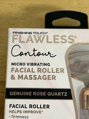 Finishing Touch - Flawless Contour Vibrating Facial Roller/Massager -Rose Quartz 754502042401| eBay Finishing Touch - Flawless Contour Vibrating Facial Roller/Massager -Rose Quartz 754502042401| eBay