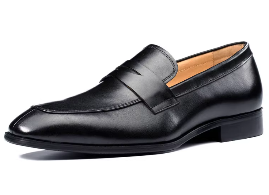 SAOLA Scarpe mocassino uomo slip on abito formale vera pelle derby party business