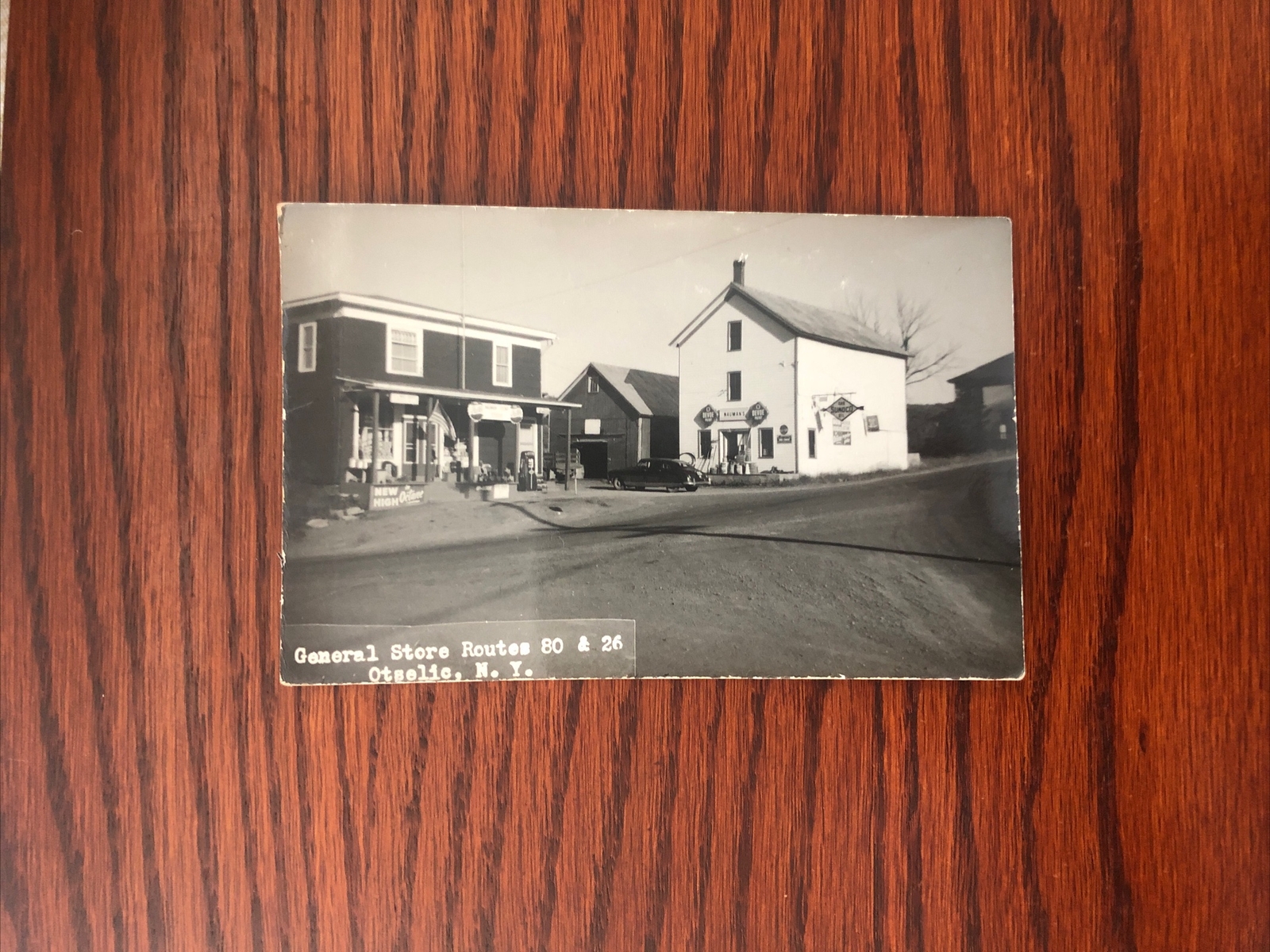 Unused Postcard General Store Otselic, NY Routs 80 & 26 Circa 1950's eBay