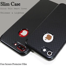 Luxury Ultra Thin Armor Hybrid Bumper Soft Rubber Case Cover For iPhone 8 /8Plus
