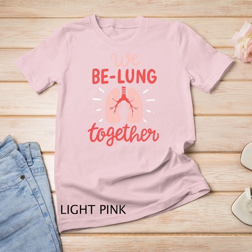 Camiseta unisex We Be-Lung Together terapeuta respiratorio San Valentín - Imagen 6 de 15