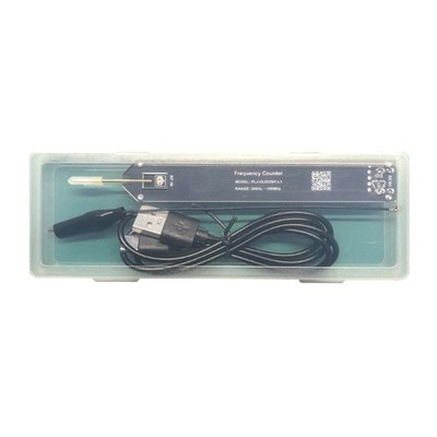Frequency Counter Tool Double Input Probe Portable Size 5V Type C Operation